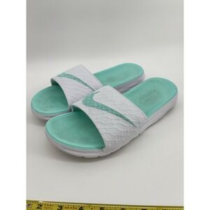 Nike Benassi Solarsoft Women's Size 10 Slides Sandals Artisan Teal 705475 130